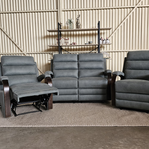 Photograph of Green Super Suede 2 Seater Lounge
