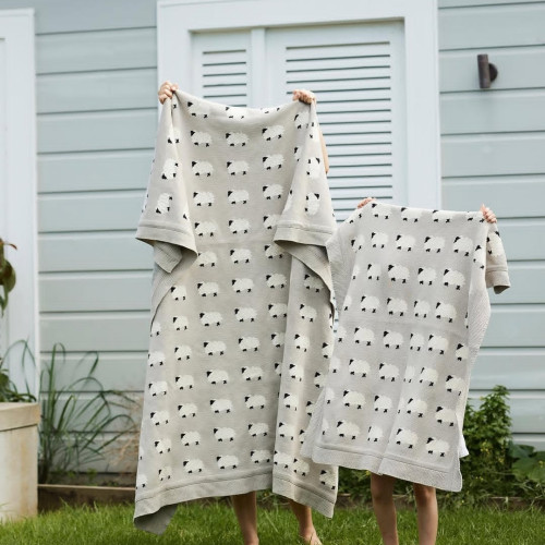 Photograph of Counting Sheep Throw
