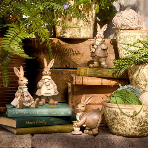 Rabbits S/4 Resin Photograph of Rabbits S/4 Resin