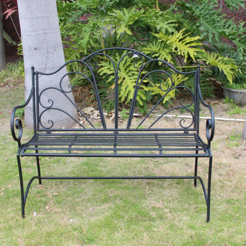 Photograph of Garden Bench - Ava Black