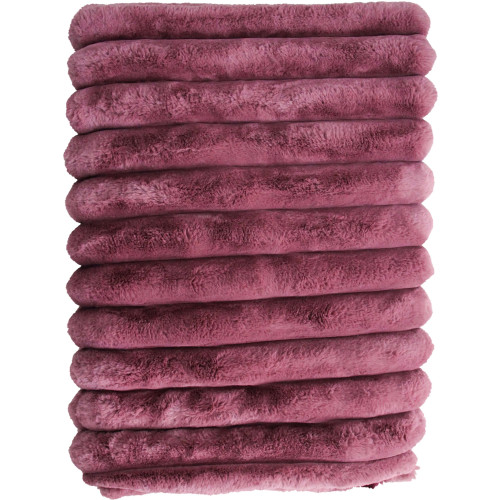 Photograph of Blanket Puffer Faux Fur Wild Ginger