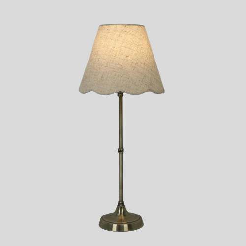 Photograph of Andrea Table Lamp - Linen Colour