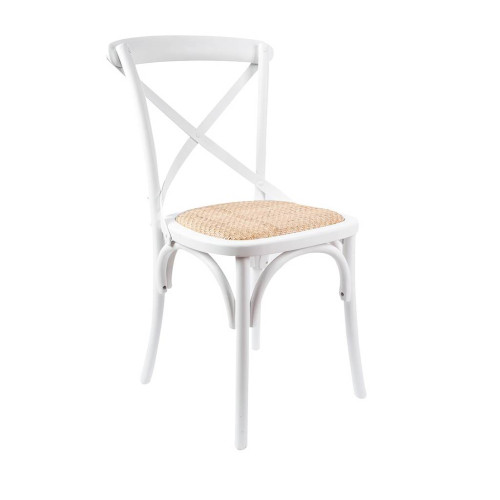 Photograph of Crossback Chair - White