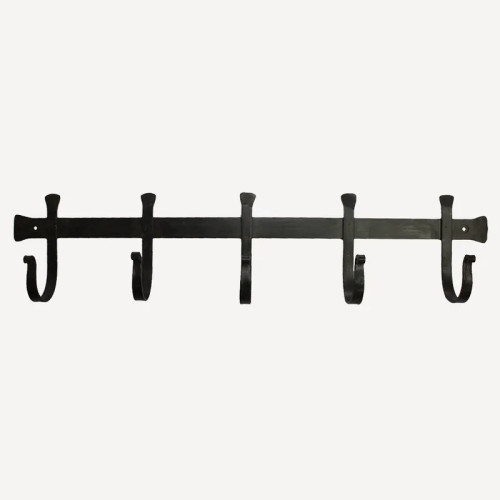 Photograph of Chunky Iron 5 Hook Brush Black