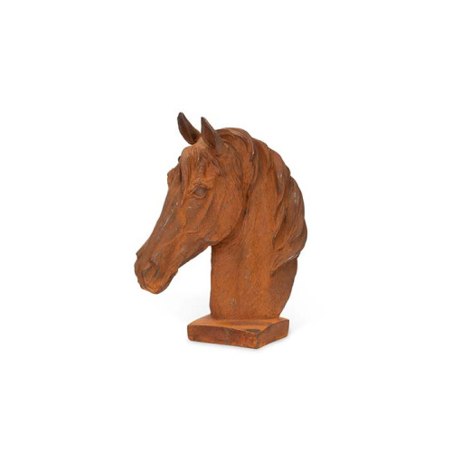 Cast Iron Horse head rust Photograph of Cast Iron Horse head rust