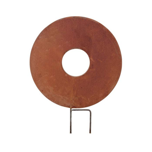 Rusty Tapered Round Sculture Photograph of Rusty Tapered Round Sculture