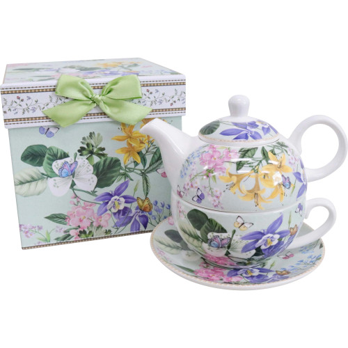 Tea set Garden Florals Photograph of Tea set Garden Florals