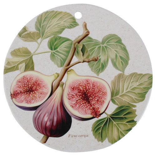 Wall Plaque/trivet Fig Photograph of Wall Plaque/trivet Fig