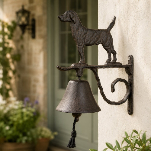 Photograph of Door Bell - Iron Dog