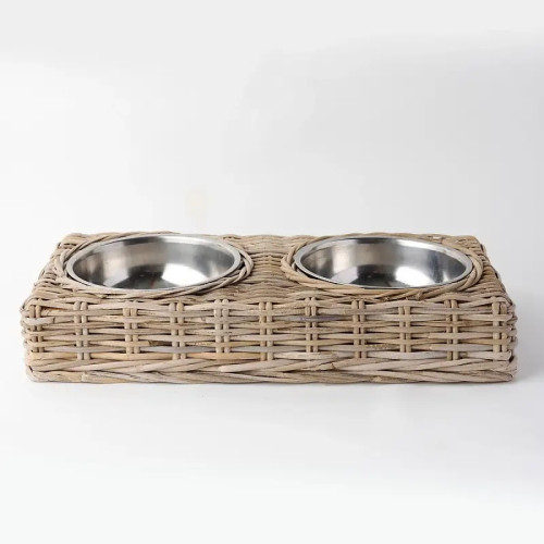 Photograph of Cane Fido Dual Kubu Pet Bowl Set