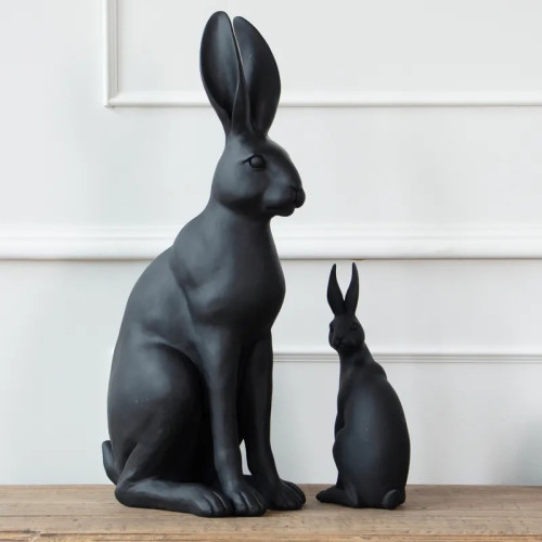 Photograph of Harold the Hare Black