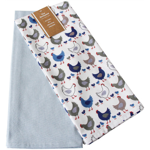 Photograph of Tea Towel Farmyard