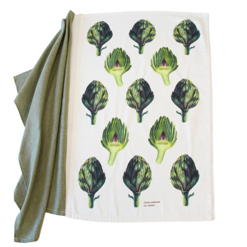 Photograph of Tea Towel Artichoke