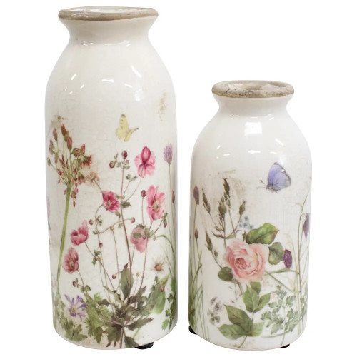 Photograph of Bud Vase Botanical Set of 2