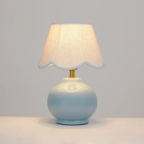 Photograph of Lamp Bibury Table Blue