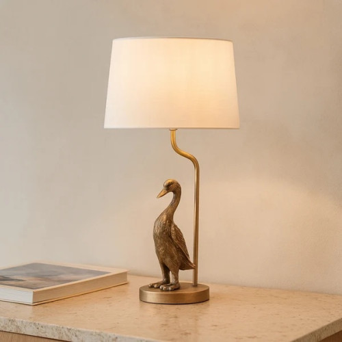 Photograph of Lamp Duck standing table lamp