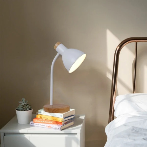 Photograph of Lamp Merete Table White