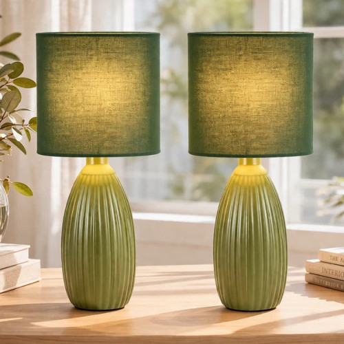 Photograph of Lamp Nora table Green