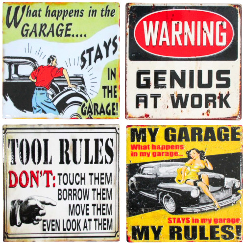 Photograph of Coasters Garage Rules