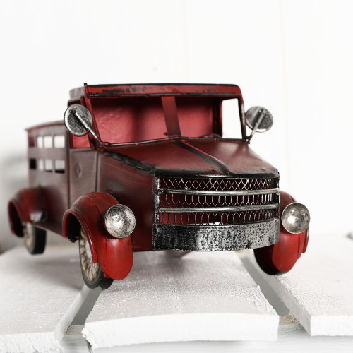 Photograph of Red Farm Truck