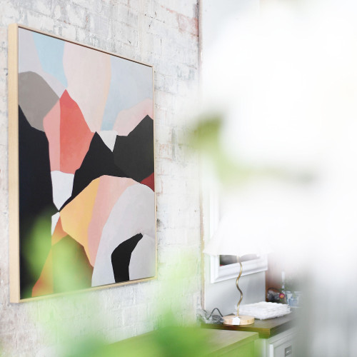 Abstract Canvas Photograph of Abstract Canvas